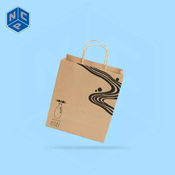 kraft bags with logo