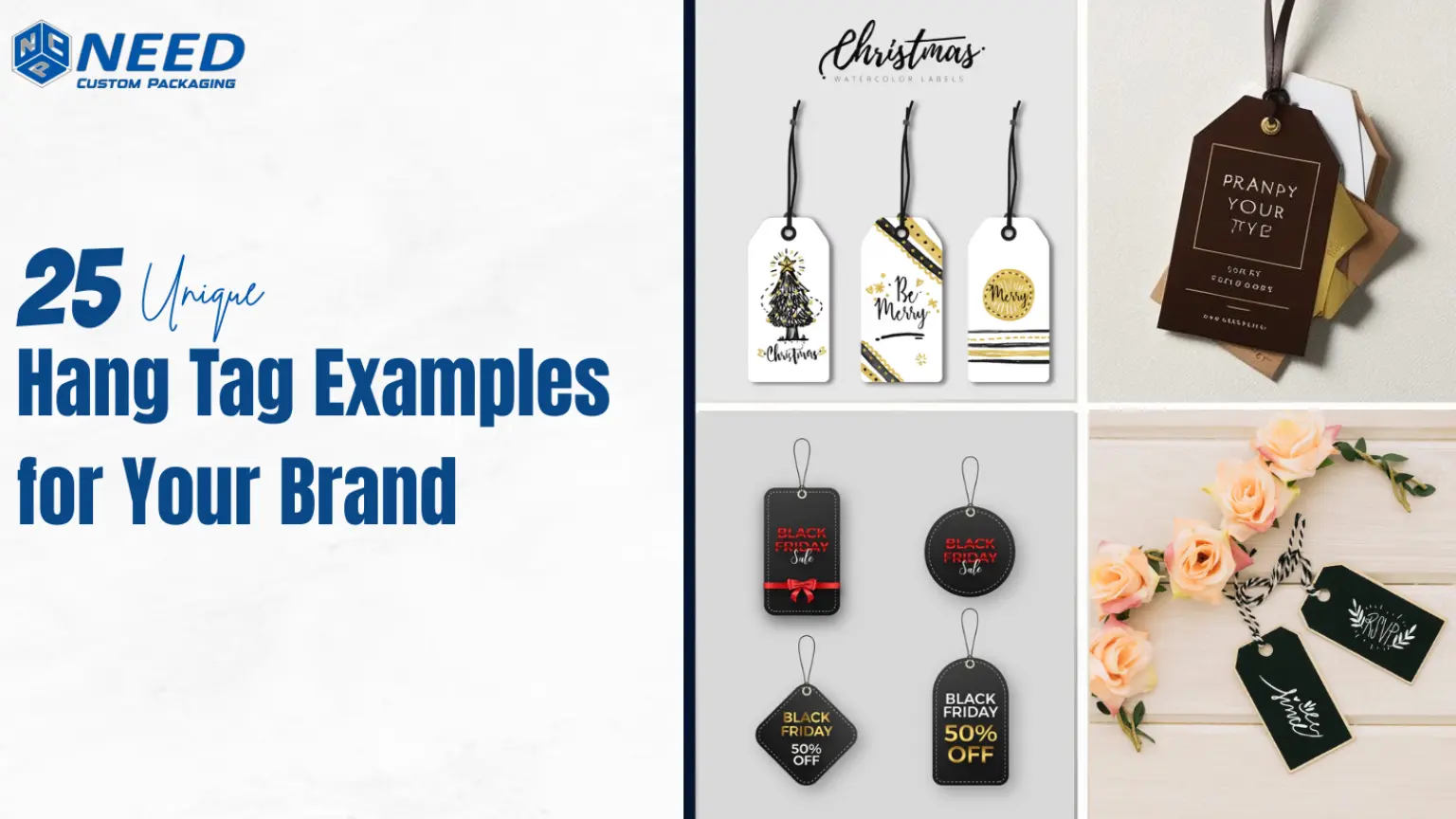 25 Unique Hang Tag Examples for Your Brand