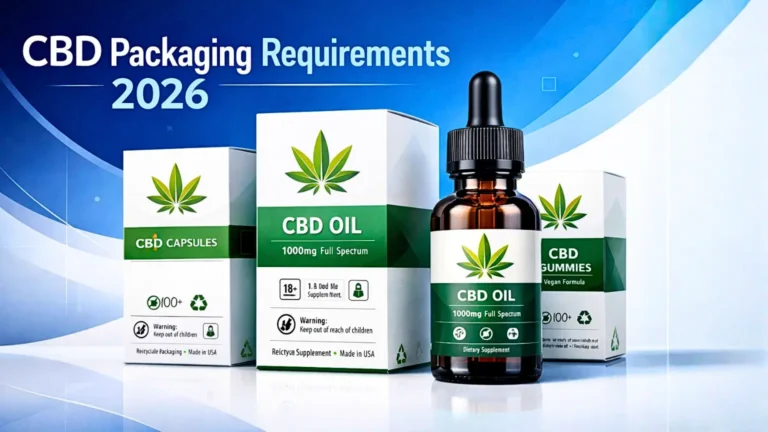 CBD Packaging Requirements 2026